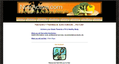 Desktop Screenshot of nutractive.com